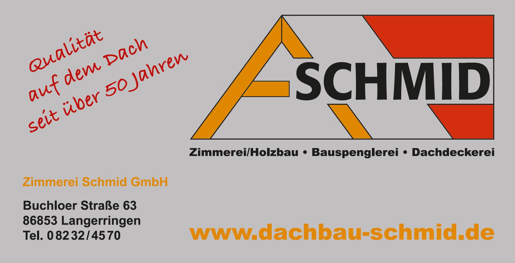 Beamerwerbung Steinheben Zimmerei Schmid GmbH